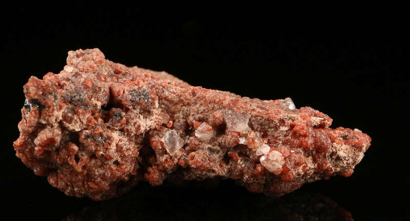 Andradite on Hematite, "N'Chwaning II Mine, Kalahari Manganese Field, Northern Cape, South Africa. "