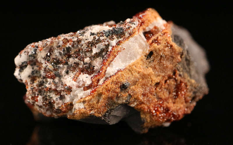 Andradite on Matrix, N'Chwaning II, Northern Cape, South Africa