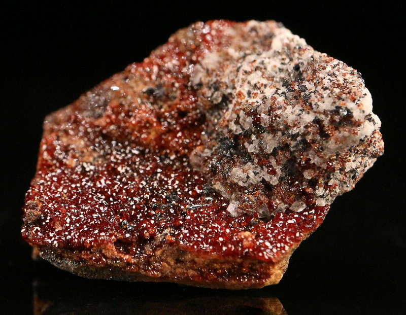 Andradite on Matrix, N'Chwaning II, Northern Cape, South Africa