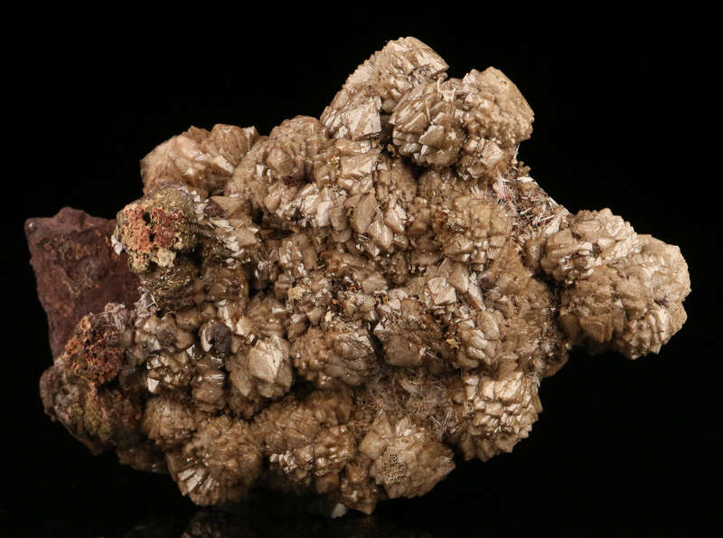 Olmiite on Matrix, "N'Chwaning II Mine, Kalahari Manganese Field, Northern Cape, South Africa. "