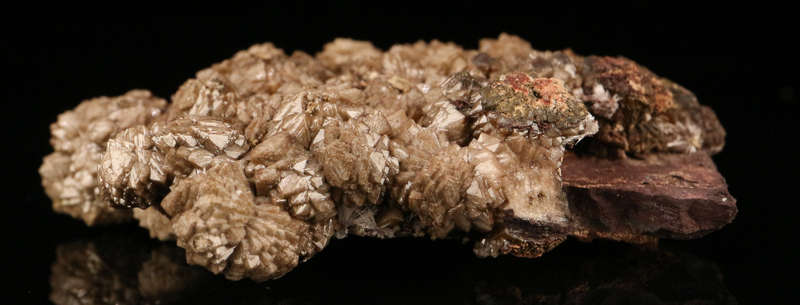 Olmiite on Matrix, "N'Chwaning II Mine, Kalahari Manganese Field, Northern Cape, South Africa. "