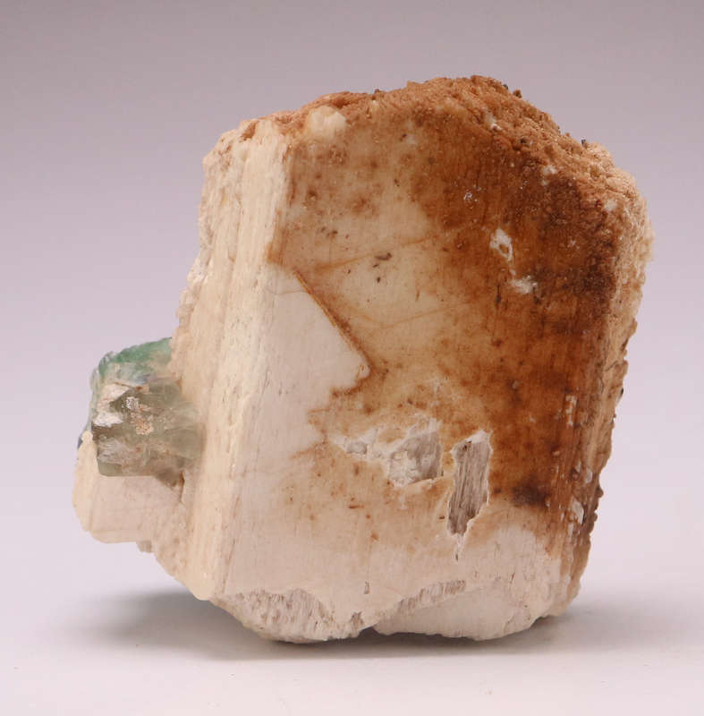 Fluorite on Feldspar, Erongo Mnt Region, Namibia