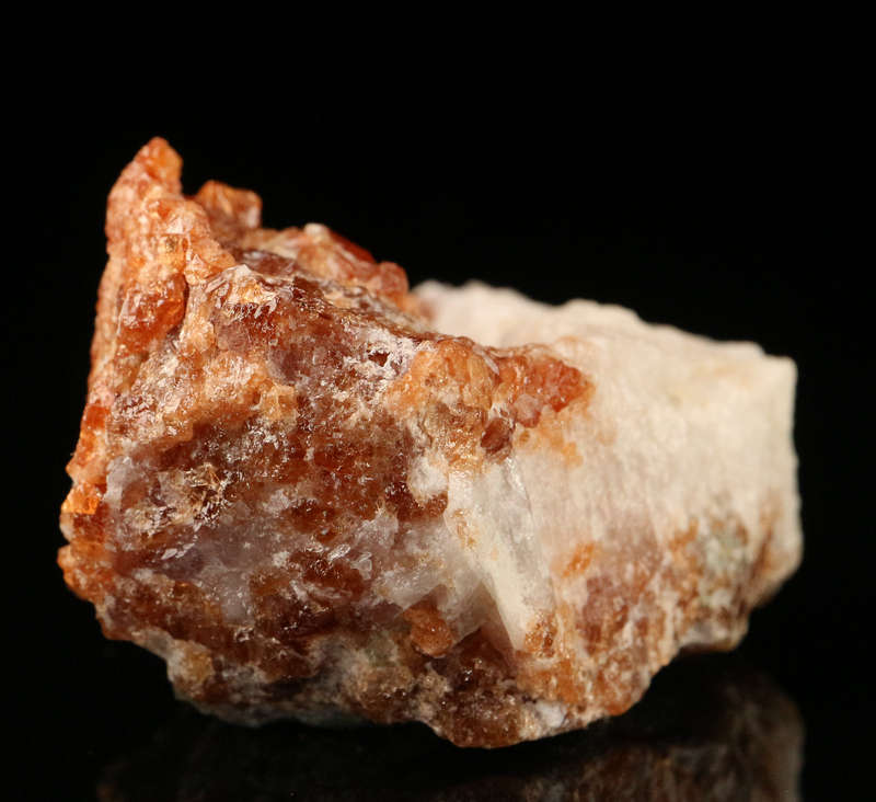 Orange Garnet on Matrix, Unknown