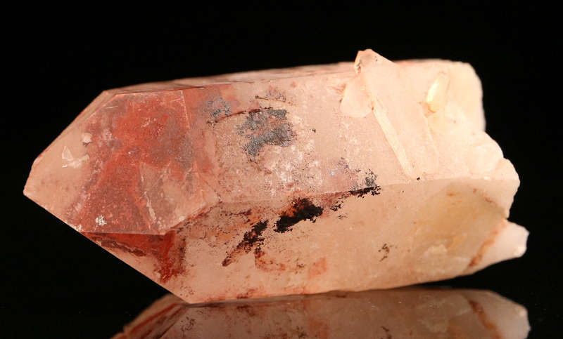Hematite incl Quartz Crystal, Artonvilla Mine, Musina, South Africa