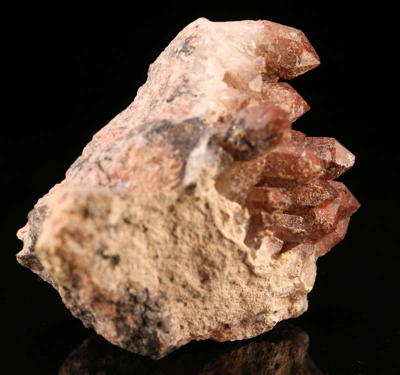 Hematite incl Quartz Cluster, Orange River Area, Northern Cape, South Africa