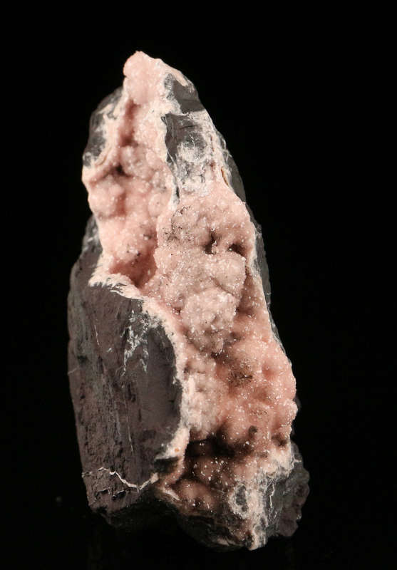 Rhodochrosite on Matrix,"N'Chwaning II Mine, Kalahari Manganese Field, Northern Cape, South Africa.