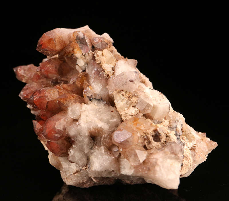 Hematite incl Quartz Cluster, Orange River Area, Northern Cape, South Africa