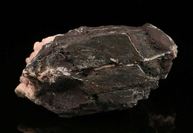 Rhodochrosite on Matrix,"N'Chwaning II Mine, Kalahari Manganese Field, Northern Cape, South Africa.