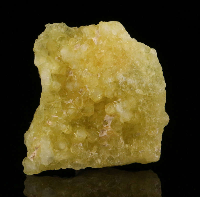 Ettringite Cluster, "N'Chwaning II Mine, Kalahari Manganese Field, Northern Cape, South Africa. "