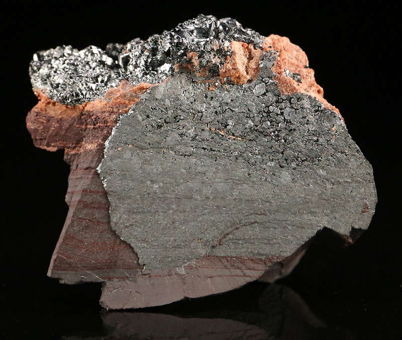 Hematite on Matrix, N'Chwaning II, Northern Cape, South Africa