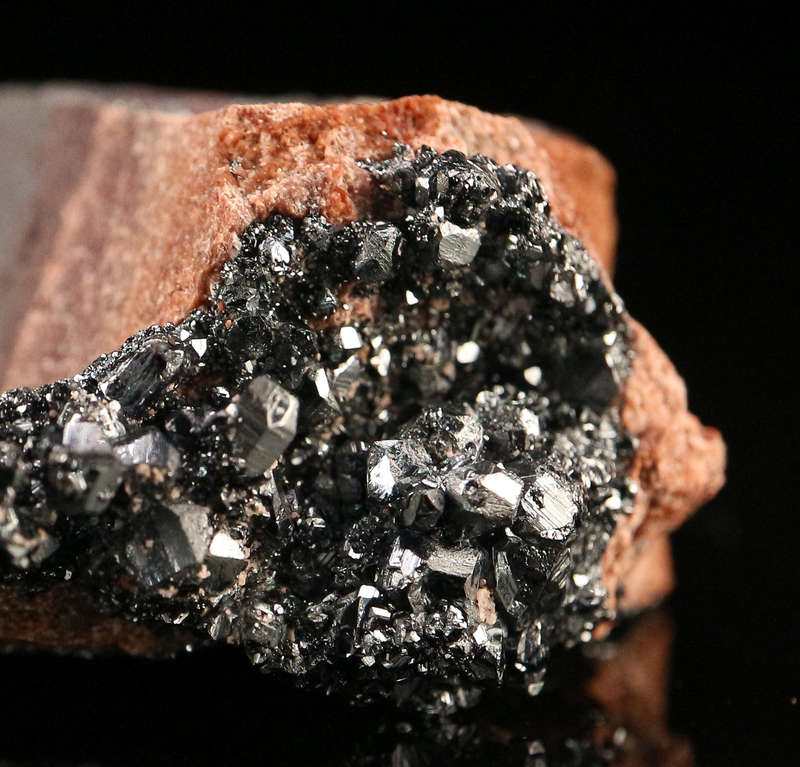 Hematite on Matrix, N'Chwaning II, Northern Cape, South Africa