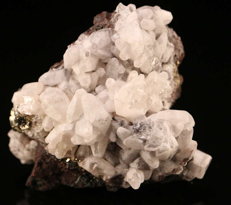 Calcite, Pyrite on Matrix, N'Chwaning II, Northern Cape, South Africa
