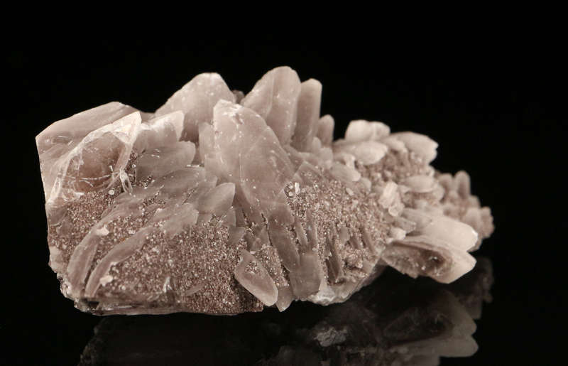 Manganoan Calcite Cluster,"N'Chwaning II Mine, Kalahari Manganese Field, Northern Cape, South Africa