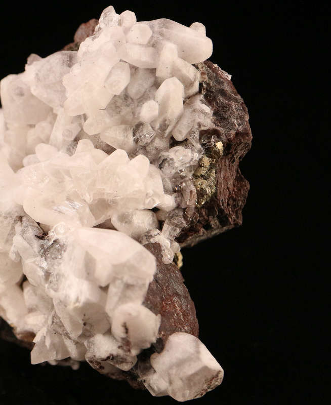 Calcite, Pyrite on Matrix, N'Chwaning II, Northern Cape, South Africa