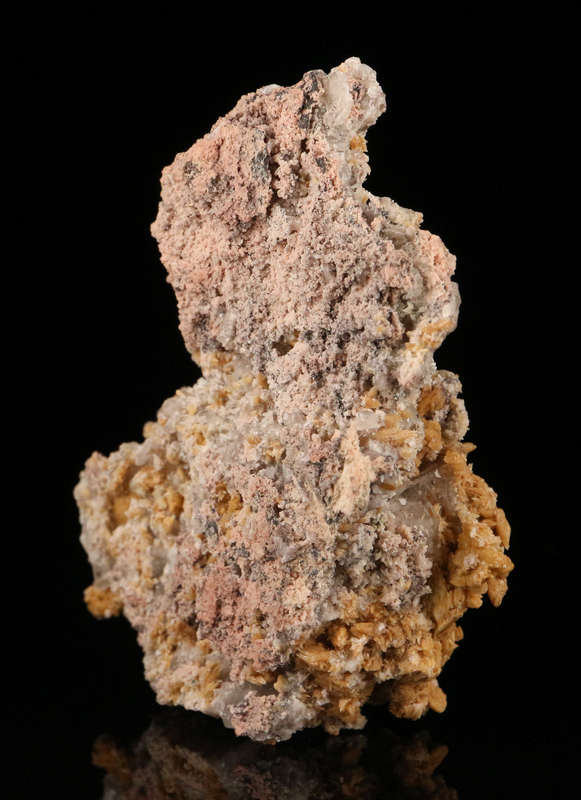 Goethite incl Calcite Cluster,"N'Chwaning II Mine, Kalahari Manganese Field, Northern Cape, South Af