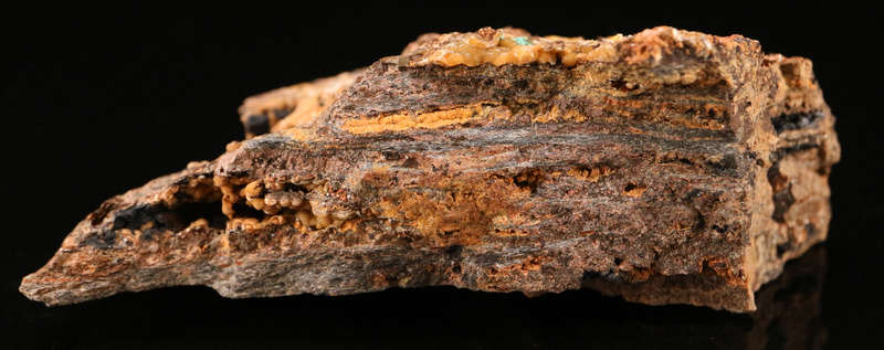 Smithsonite on Matrix, Rosh Pinah Mine, Namibia