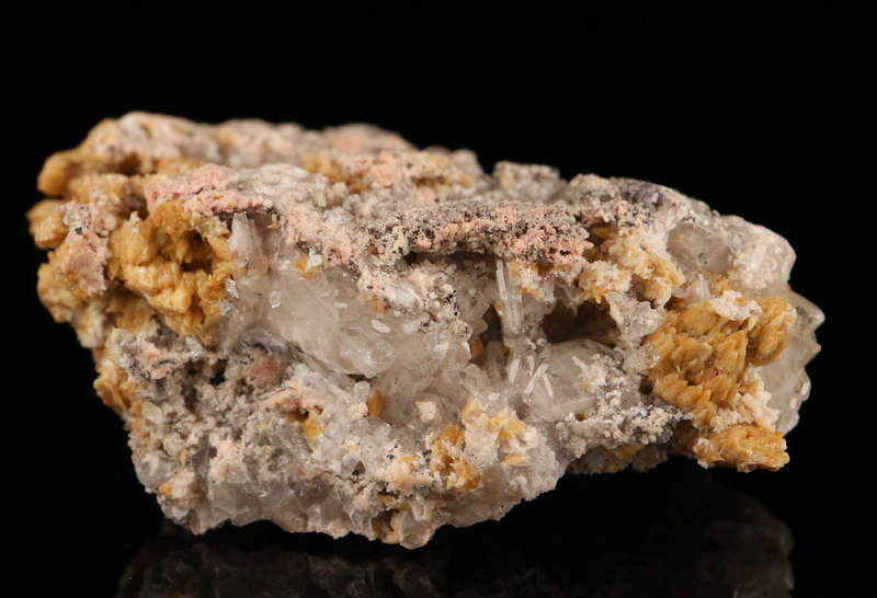 Goethite incl Calcite Cluster,"N'Chwaning II Mine, Kalahari Manganese Field, Northern Cape, South Af