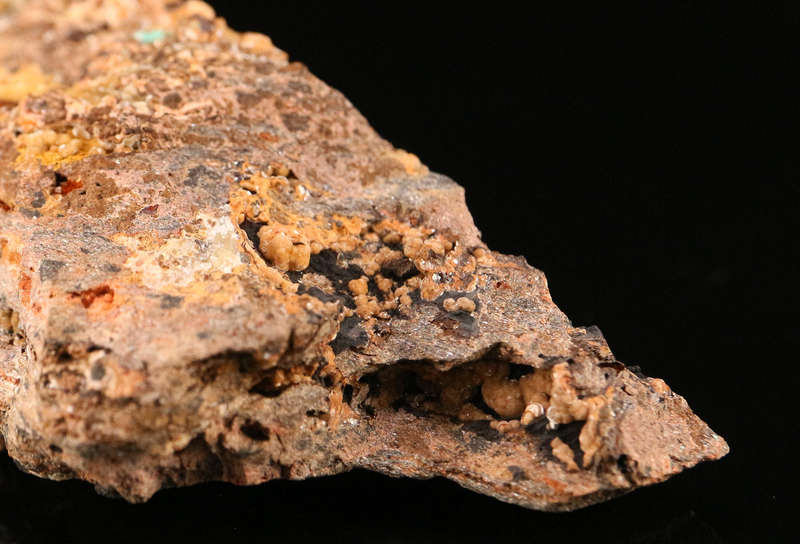 Smithsonite on Matrix, Rosh Pinah Mine, Namibia