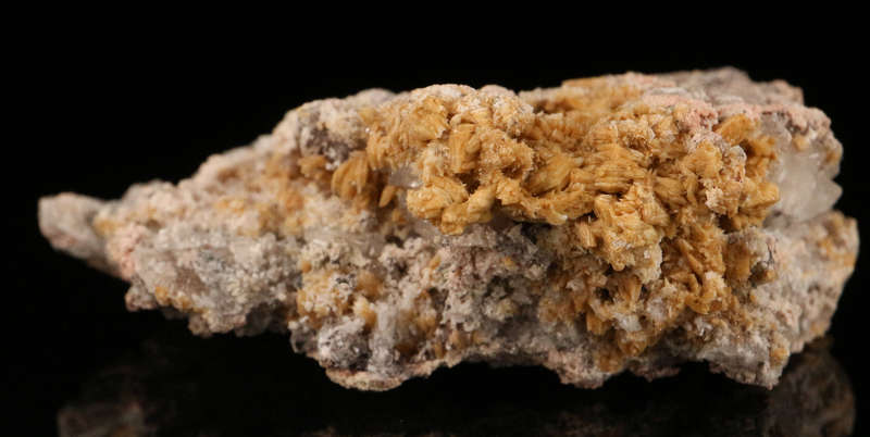 Goethite incl Calcite Cluster,"N'Chwaning II Mine, Kalahari Manganese Field, Northern Cape, South Af