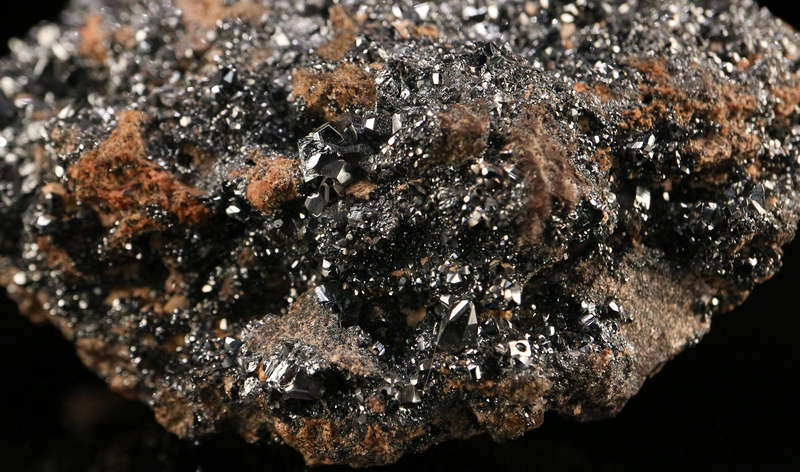 Hematite on Matrix, N'Chwaning II, Northern Cape, South Africa
