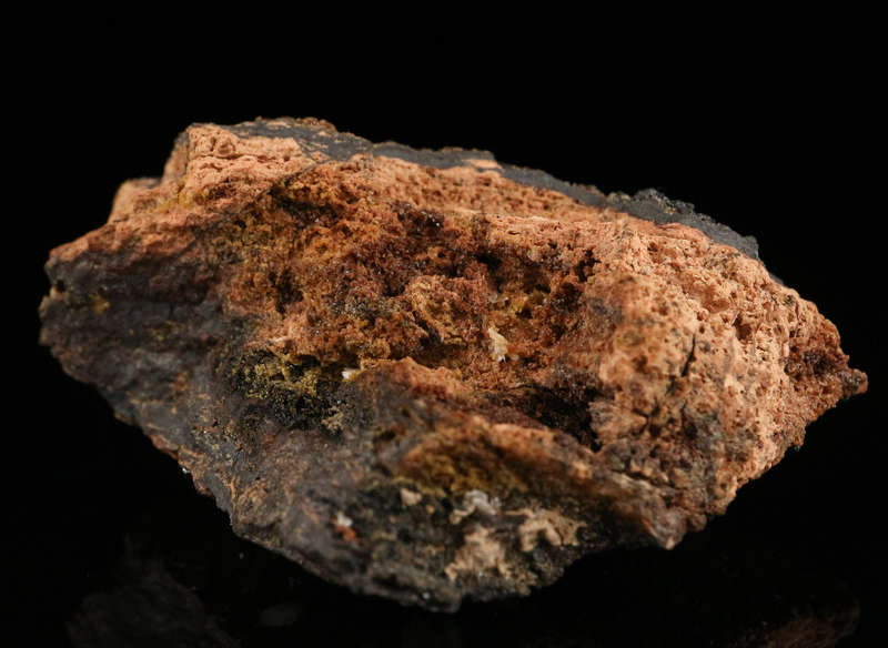 Celestine, Andradite & Hematite,"N'Chwaning II Mine, Kalahari Manganese Field, Northern Cape, South
