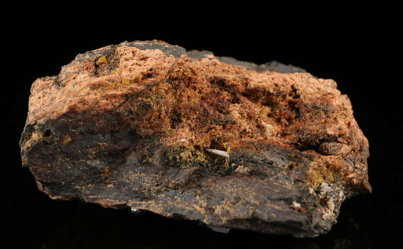 Celestine, Andradite & Hematite,"N'Chwaning II Mine, Kalahari Manganese Field, Northern Cape, South
