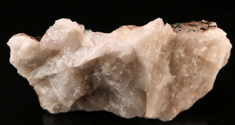 Malachite on Quartz, Mashamba West Mine, DRC