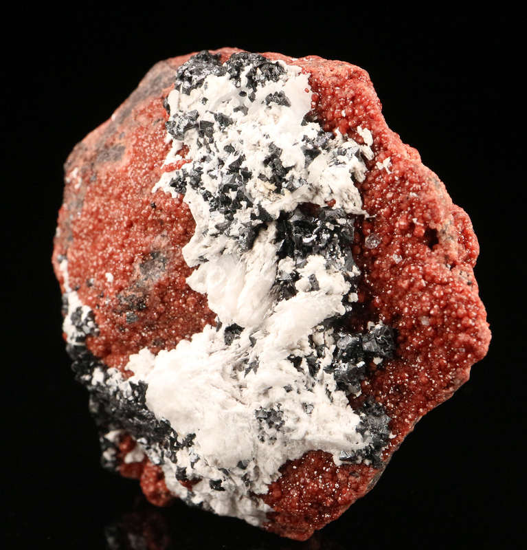 Hausmannite, Andradite on Matrix,"N'Chwaning II Mine, Kalahari Manganese Field, Northern Cape, South