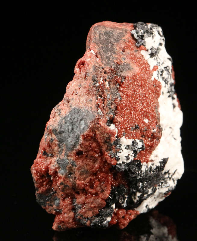 Hausmannite, Andradite on Matrix,"N'Chwaning II Mine, Kalahari Manganese Field, Northern Cape, South