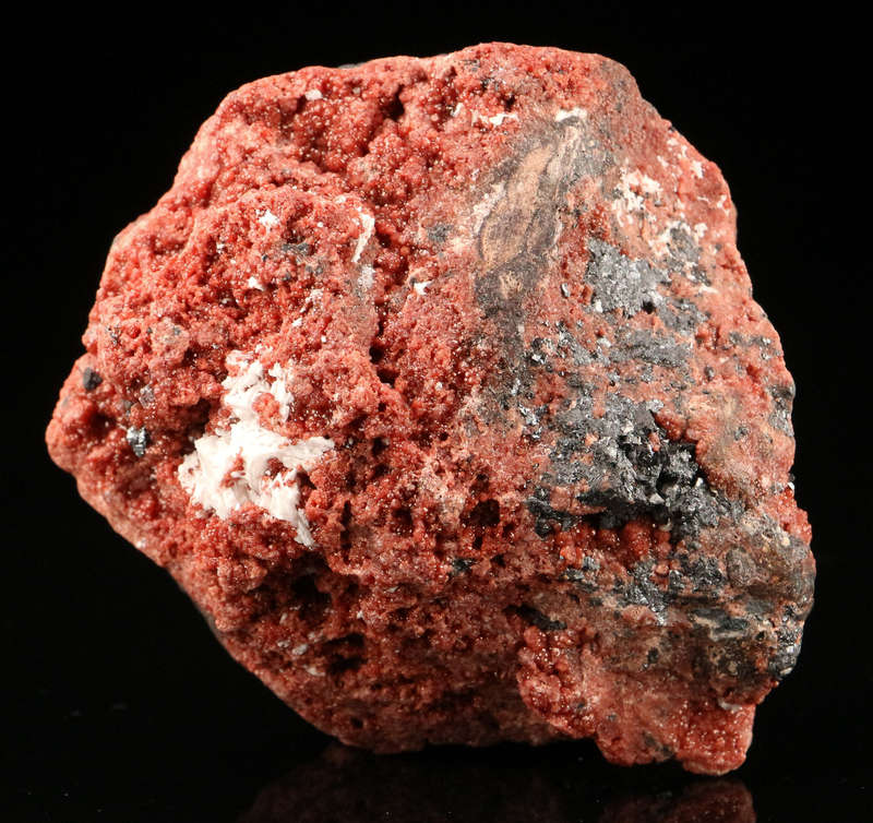 Hausmannite, Andradite on Matrix,"N'Chwaning II Mine, Kalahari Manganese Field, Northern Cape, South