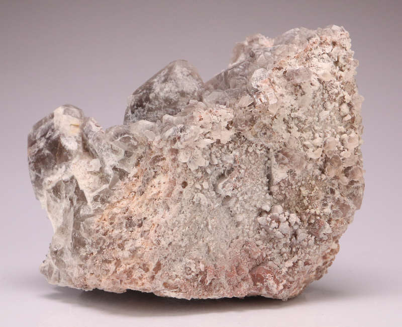 Hematite in Quartz Cluster, Orange River Area, Northern Cape, South Africa