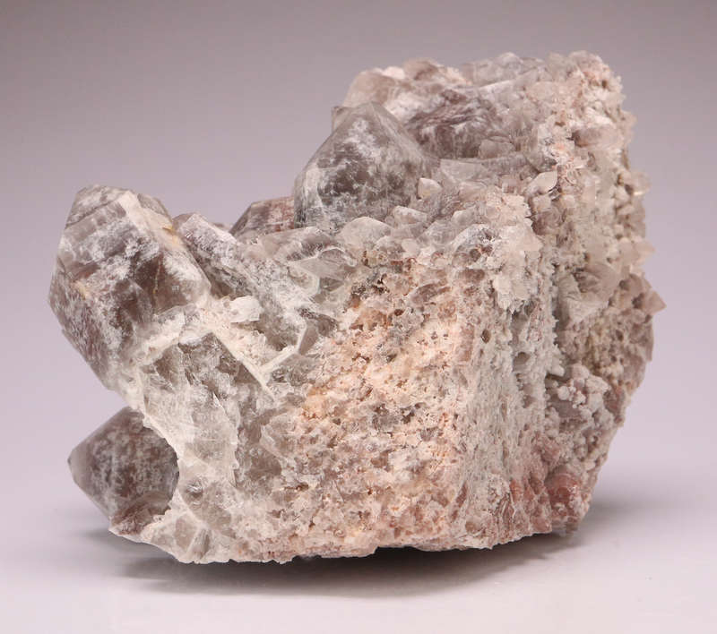 Hematite in Quartz Cluster, Orange River Area, Northern Cape, South Africa