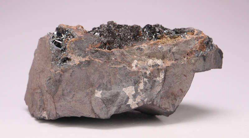 Hematite and Hausmannite on Matrix, N'Chwaning II, Northern Cape, South Africa
