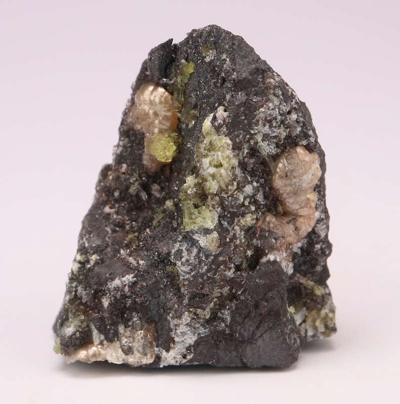 Sturmanite and Brucite on Matrix, N'Chwaning II, Northern Cape, South Africa