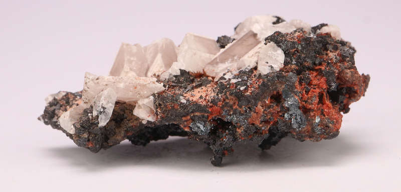 Baryte, Andradite and Hausmannite Cluster, N'Chwaning II, Northern Cape, South Africa