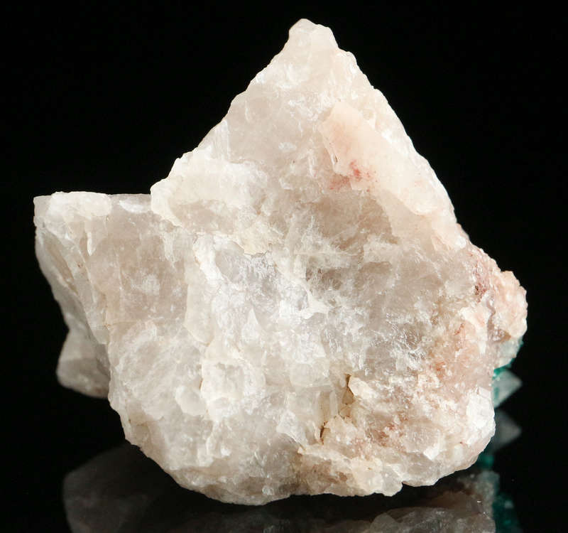 Dioptase on Quartz, Kaokoveld Region, Namibia