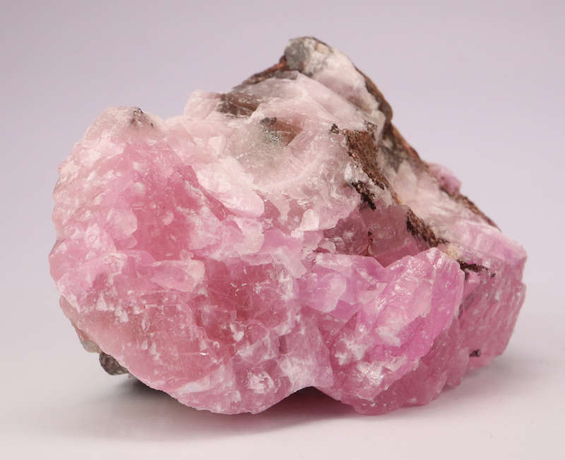 Cobaltoan Calcite on Matrix, Mashamba West Mine, DRC