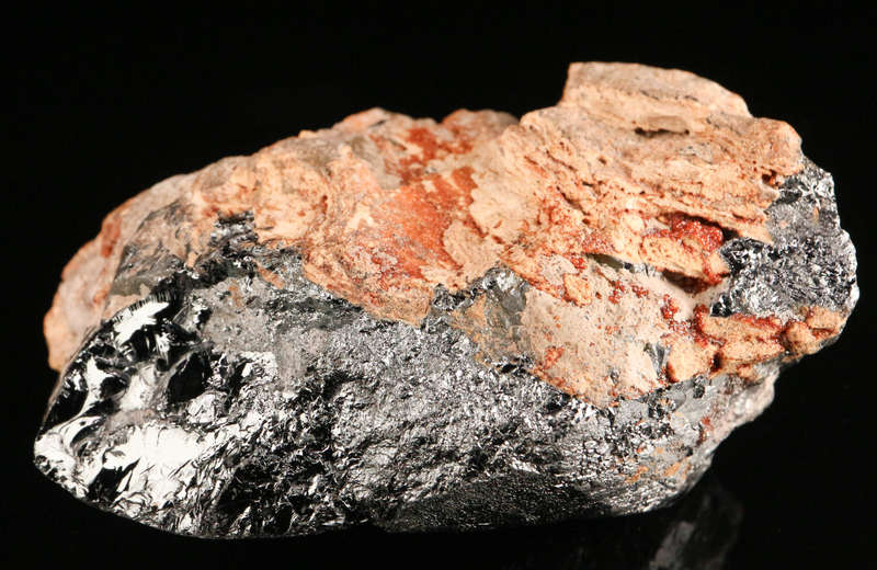 Andradite on Hematite, Wessels Mine, Northern Cape, South Africa