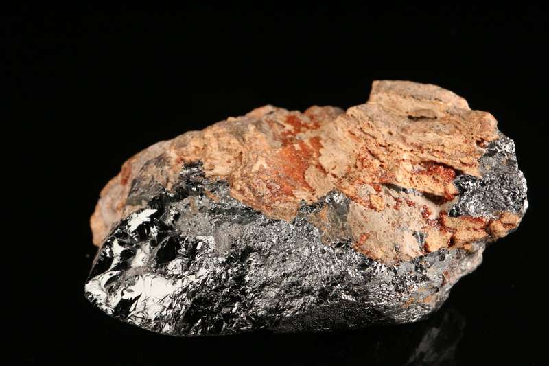 Andradite on Hematite, Wessels Mine, Northern Cape, South Africa