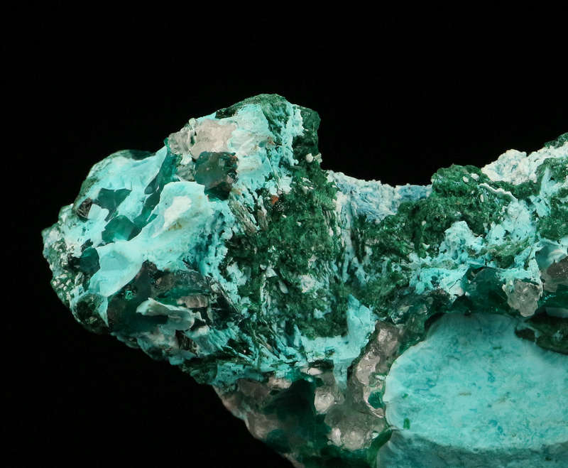 Malachite, Dioptase & Chrysocolla, Tenke Fungurume, DR Congo