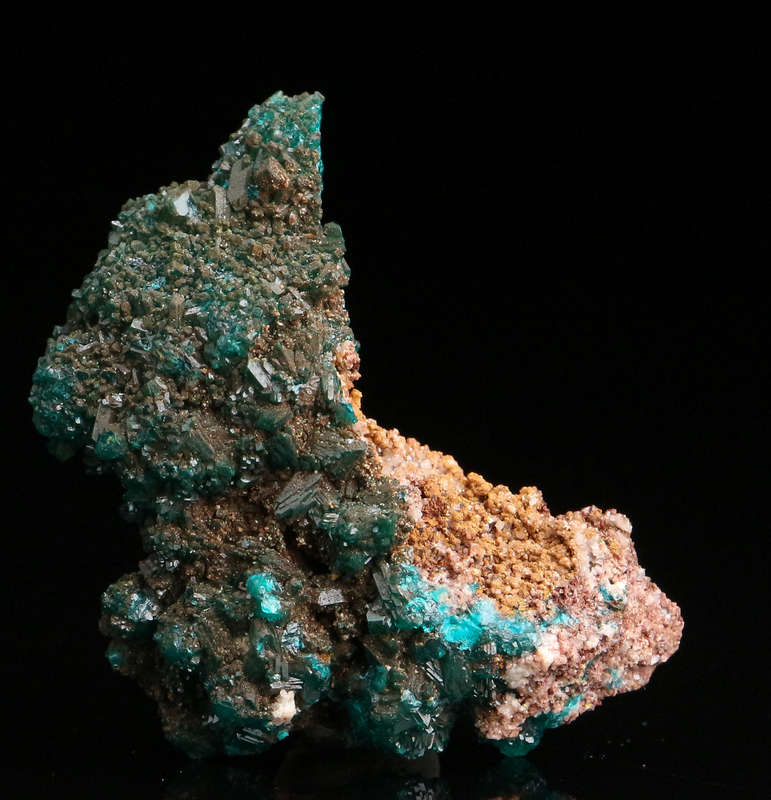Dioptase, Mashamba West Mine, DRC