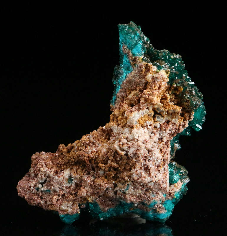 Dioptase, Mashamba West Mine, DRC