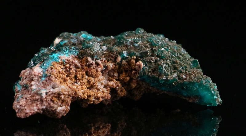 Dioptase, Mashamba West Mine, DRC