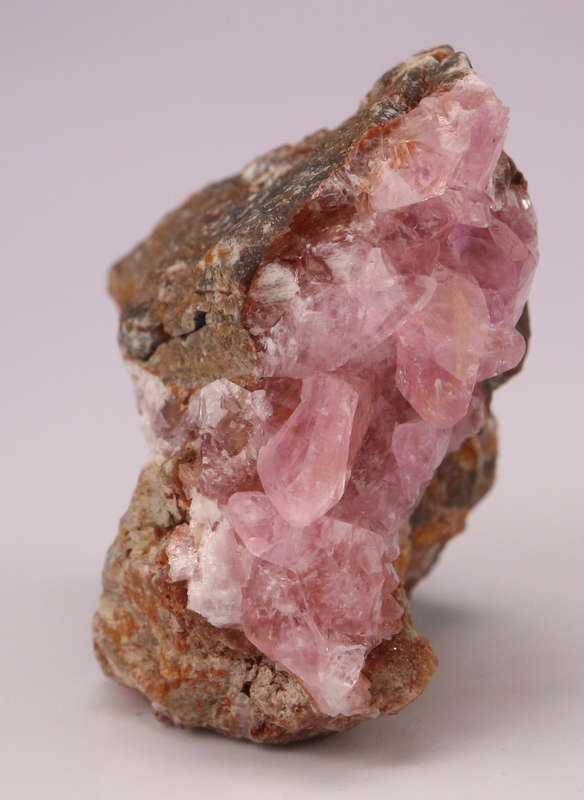 Cobaltoan Calcite on Matrix, Mashamba West Mine, DRC