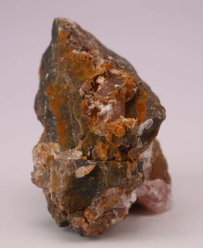 Cobaltoan Calcite on Matrix, Mashamba West Mine, DRC