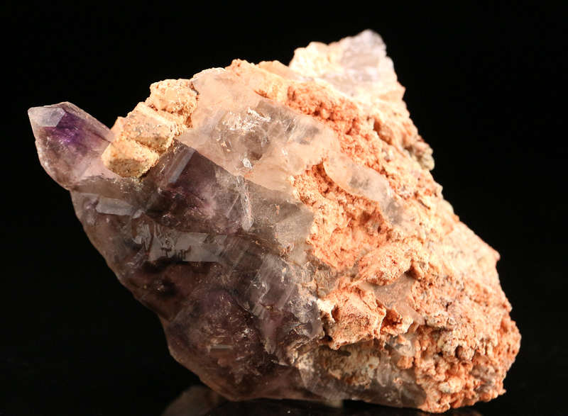 Amethyst Quartz on Matrix, Gobobosebberge Mnt, Namibia