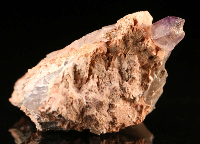 Amethyst Quartz on Matrix, Gobobosebberge Mnt, Namibia
