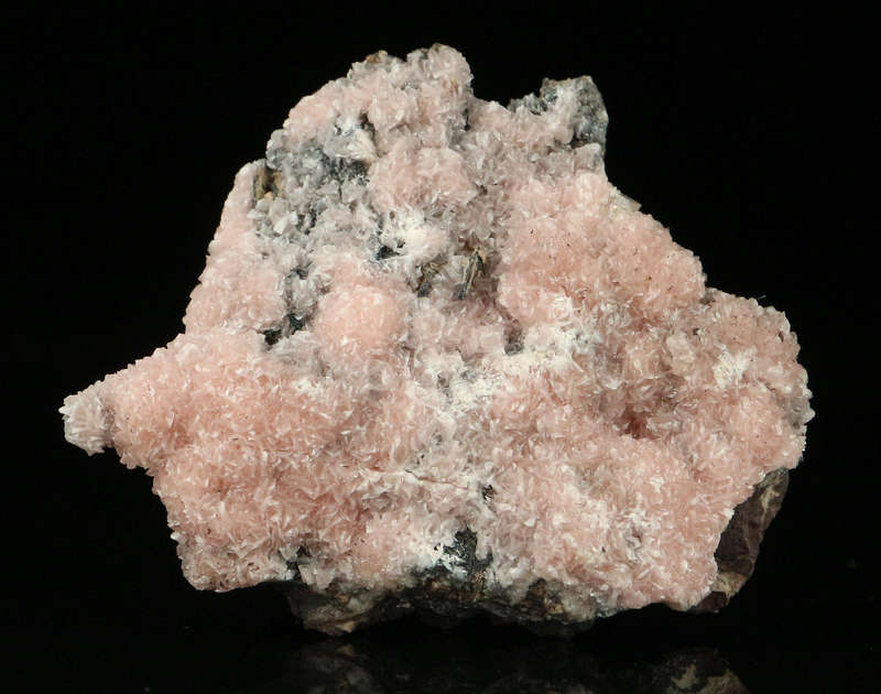 Rhodochrosite on Matrix,"N'Chwaning II Mine, Kalahari Manganese Field, Northern Cape, South Africa "