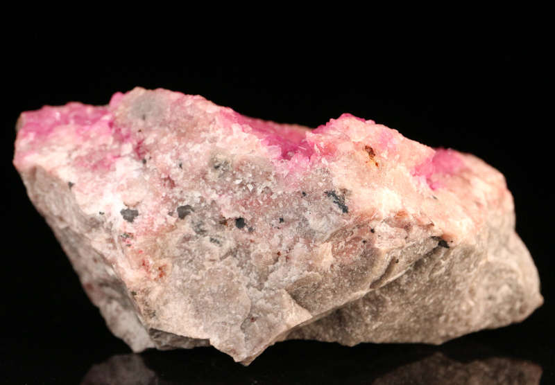 Cobaltoan Calcite on Matrix, Kakanda deposit, Lubudi, Lualaba, DR Congo