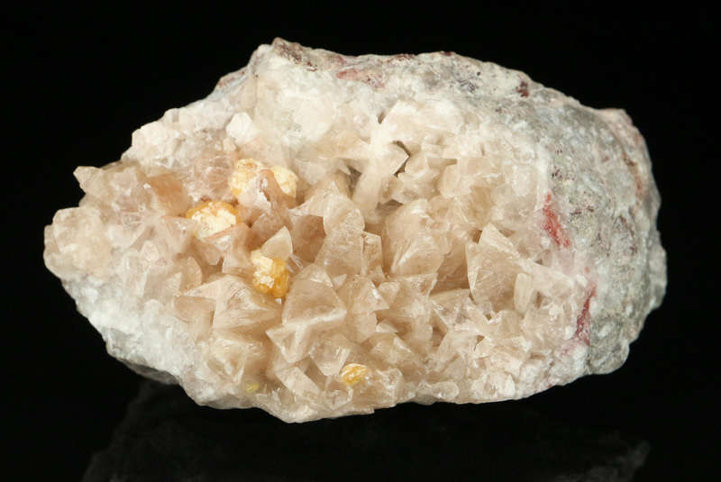Calcite on Matrix, Tsumeb Mine, Namibia